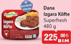 SUPERFRESH DANA IZGARA KÖFTE 480 G